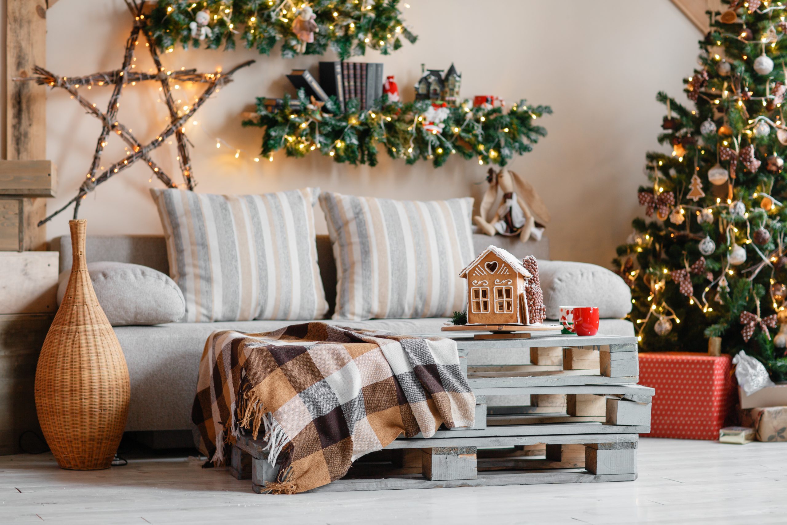 Cozy Christmas spaces in your home